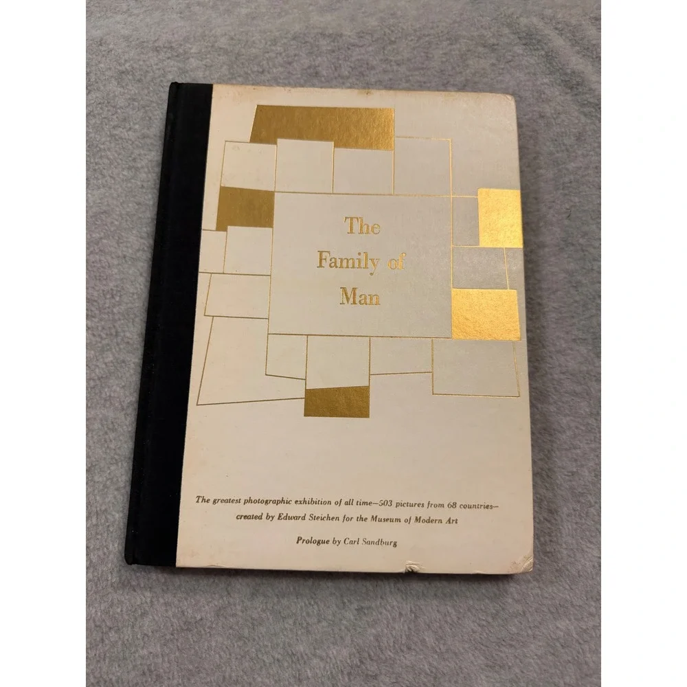 The Family of Man Edward Steichen MoMA Photography Book 1955 Carl Sandburg Book